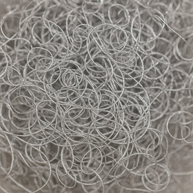 Srebrne korzonki dekoracyjne 0,5L, loft glamour, ozdoby świąteczne DIY